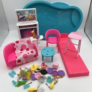 Barbie Dreamhouse Playset HMX10 Replacement pieces 2023 Mattel 58 pcs